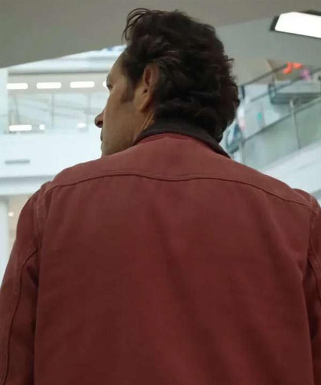 Power Ballad 2026 Paul Rudd Red Cotton Jacket