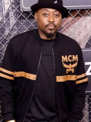 Power Book III Raising Kanan Omar Epps Black Jacket