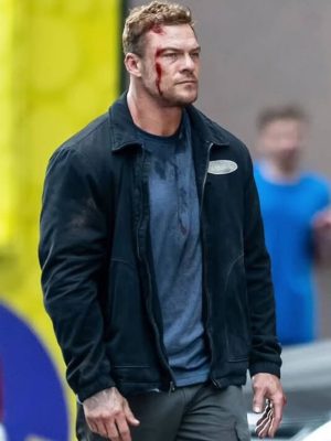 Reacher S04 Jack Reacher Black Cotton Jacket