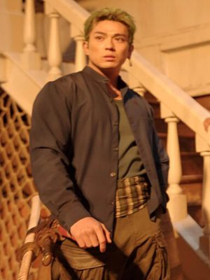 Roronoa Zoro One Piece S02 Blue Cotton Jacket