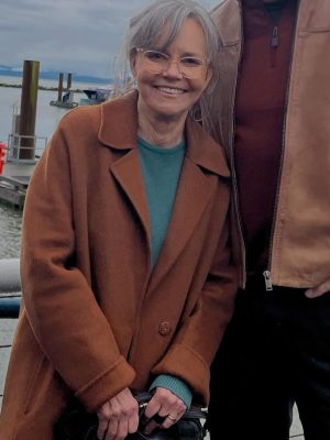 Sally Field Remarkably Bright Creatures 2026 Wool Coat