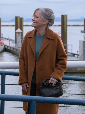 Sally Field Remarkably Bright Creatures 2026 Wool Coat