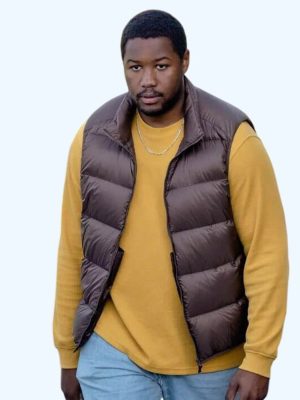 Sean Shrinking S02 Purple Puffer Vest