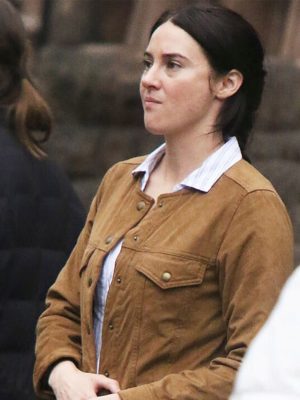 Shailene Woodley Count My Lies 2026 Brown Jacket