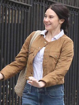 Shailene Woodley Count My Lies 2026 Brown Jacket