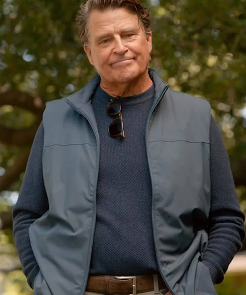 Shrinking S02 Ted McGinley Blue Vest