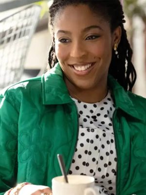 Shrinking S03 Jessica Williams Green Jacket