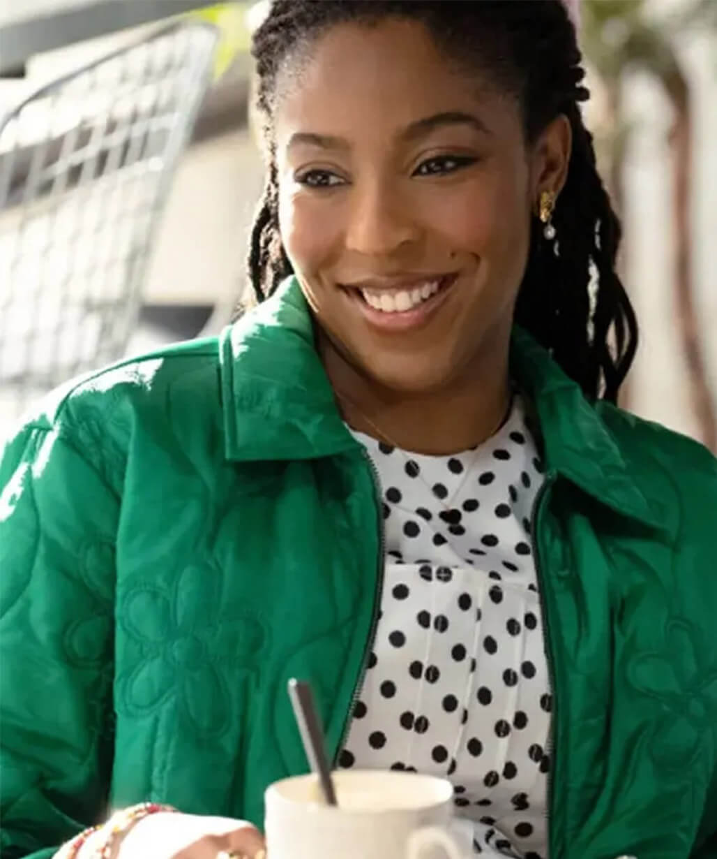 Shrinking S03 Jessica Williams Green Jacket