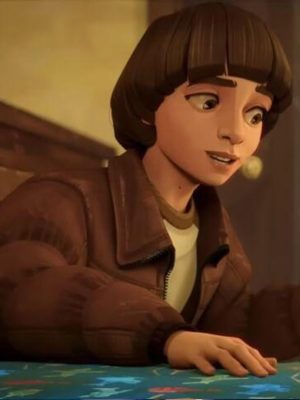 Stranger Things Tales from 85 Benjamin Plessala Brown Puffer Jacket