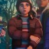Stranger Things Tales from 85 Benjamin Plessala Brown Puffer Jacket