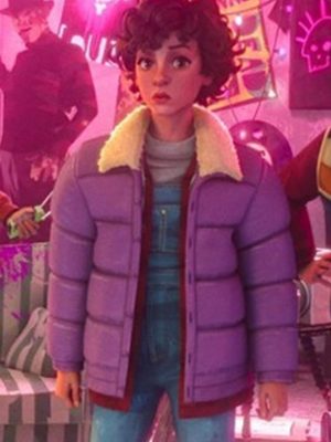 Stranger Things Tales from 85 Eleven Fur Jacket