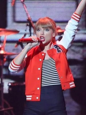 Taylor Swift The Red Tour Varsity Jacket