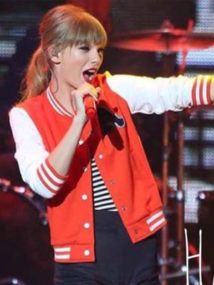 Taylor Swift The Red Tour Varsity Jacket