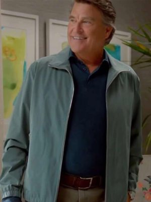 Ted McGinley Shrinking S02 Grey Cotton Jacket