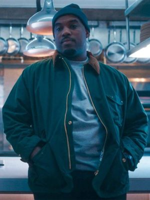The Bear Lionel Boyce Green Cotton Jacket