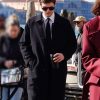 The Beauty 2026 Evan Peters Black Wool Coat