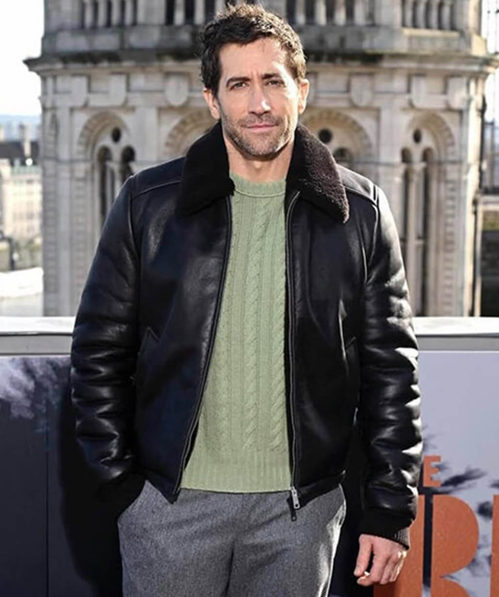 The Bride 2026 Jake Gyllenhaal Leather Jacket