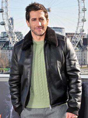 The Bride 2026 Jake Gyllenhaal Leather Jacket