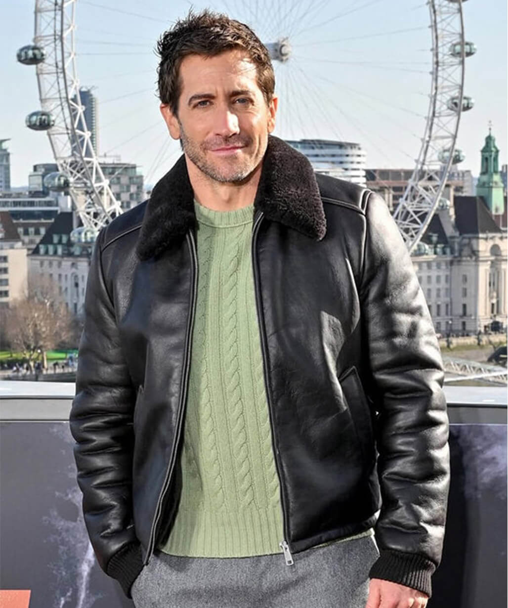 The Bride 2026 Jake Gyllenhaal Leather Jacket