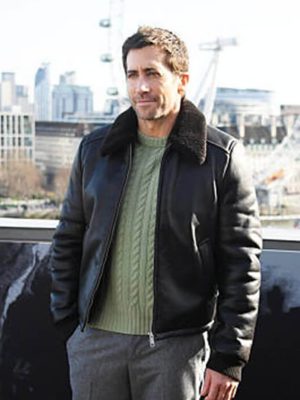 The Bride 2026 Jake Gyllenhaal Leather Jacket