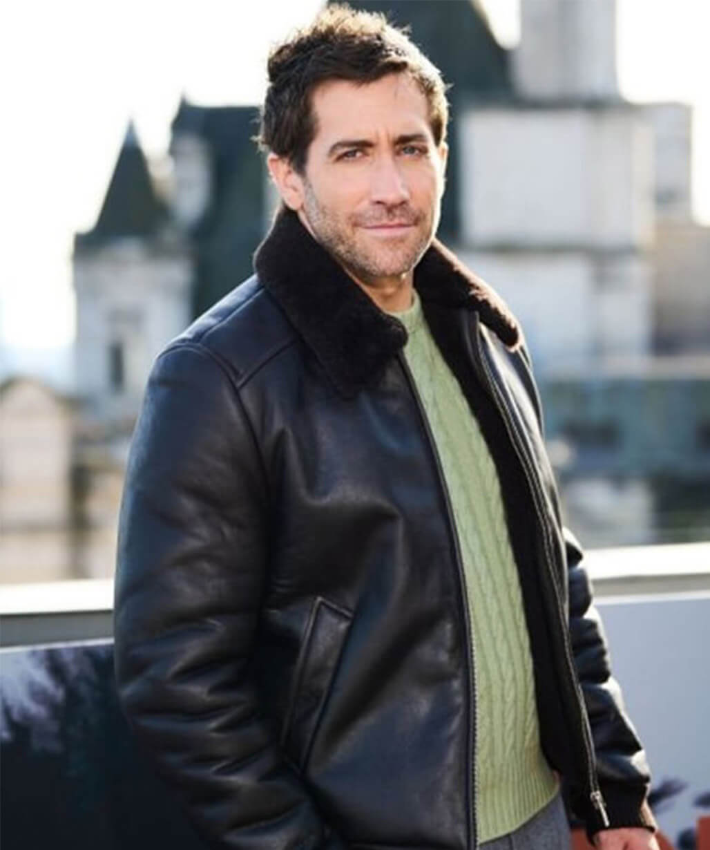 The Bride 2026 Jake Gyllenhaal Leather Jacket
