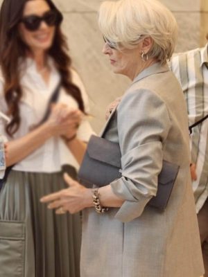 The Devil Wears Prada 2 Meryl Streep Grey Blazer
