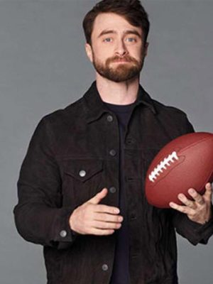 The Fall and Rise of Reggie Dinkins Daniel Radcliffe Suede Jacket
