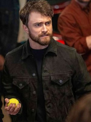 The Fall and Rise of Reggie Dinkins Daniel Radcliffe Suede Jacket