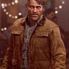 The Last of Us Joel Miller Brown Suede Jacket