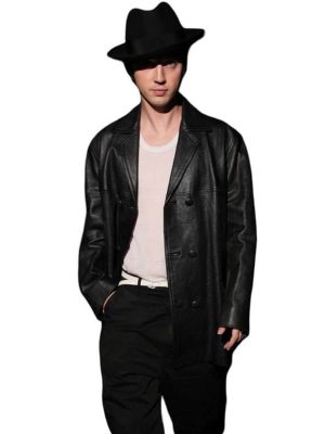 Troye Sivan Met Gala 2026 After Party Black Leather Coat
