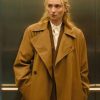 Zara Dunne Steal 2026 Brown Cotton Coat