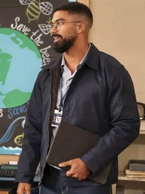 Abbott Elementary S04 Matthew Law Blue Jacket