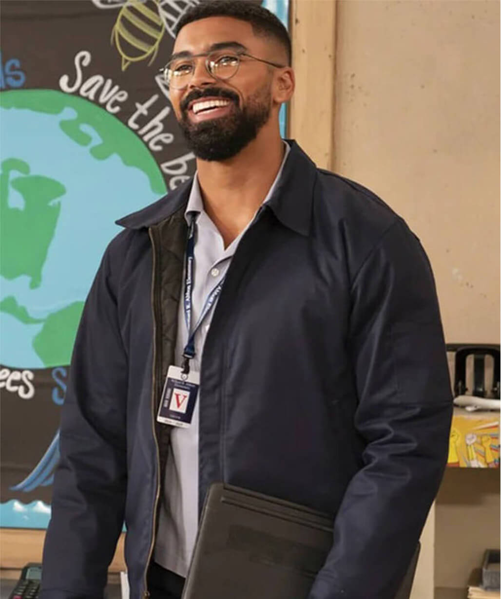 Abbott Elementary S04 Matthew Law Blue Jacket