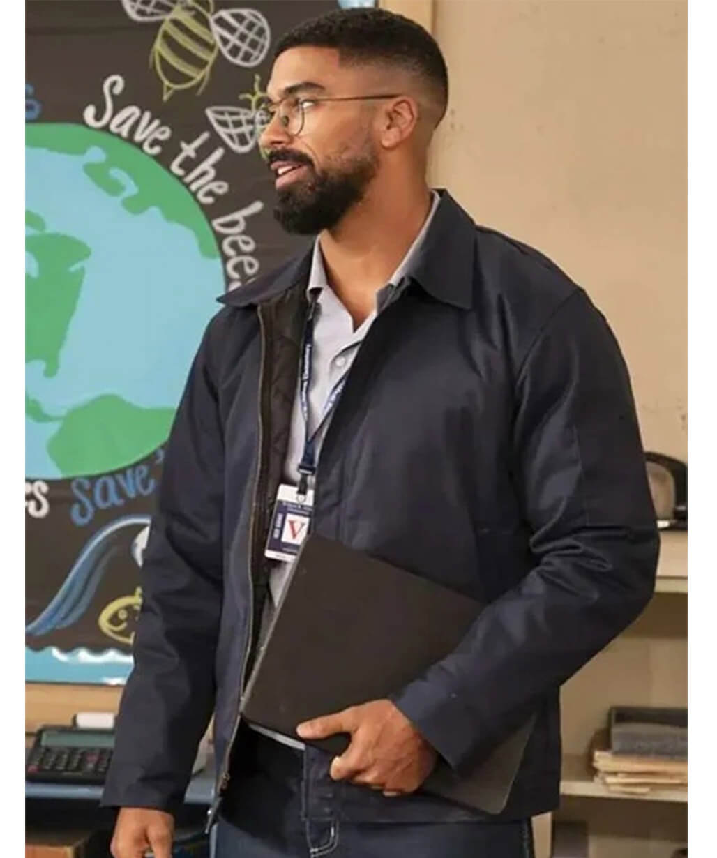 Abbott Elementary S04 Matthew Law Blue Jacket