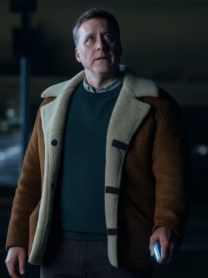 Alan Tudyk Resident Alien S04 Shearling Jacket