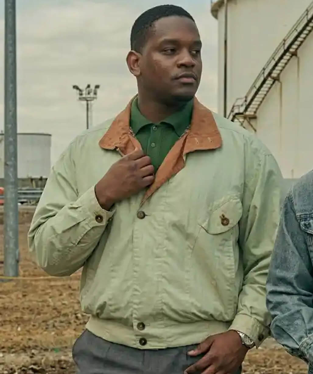 Aml Ameen Legends 2026 Beige Cotton Jacket