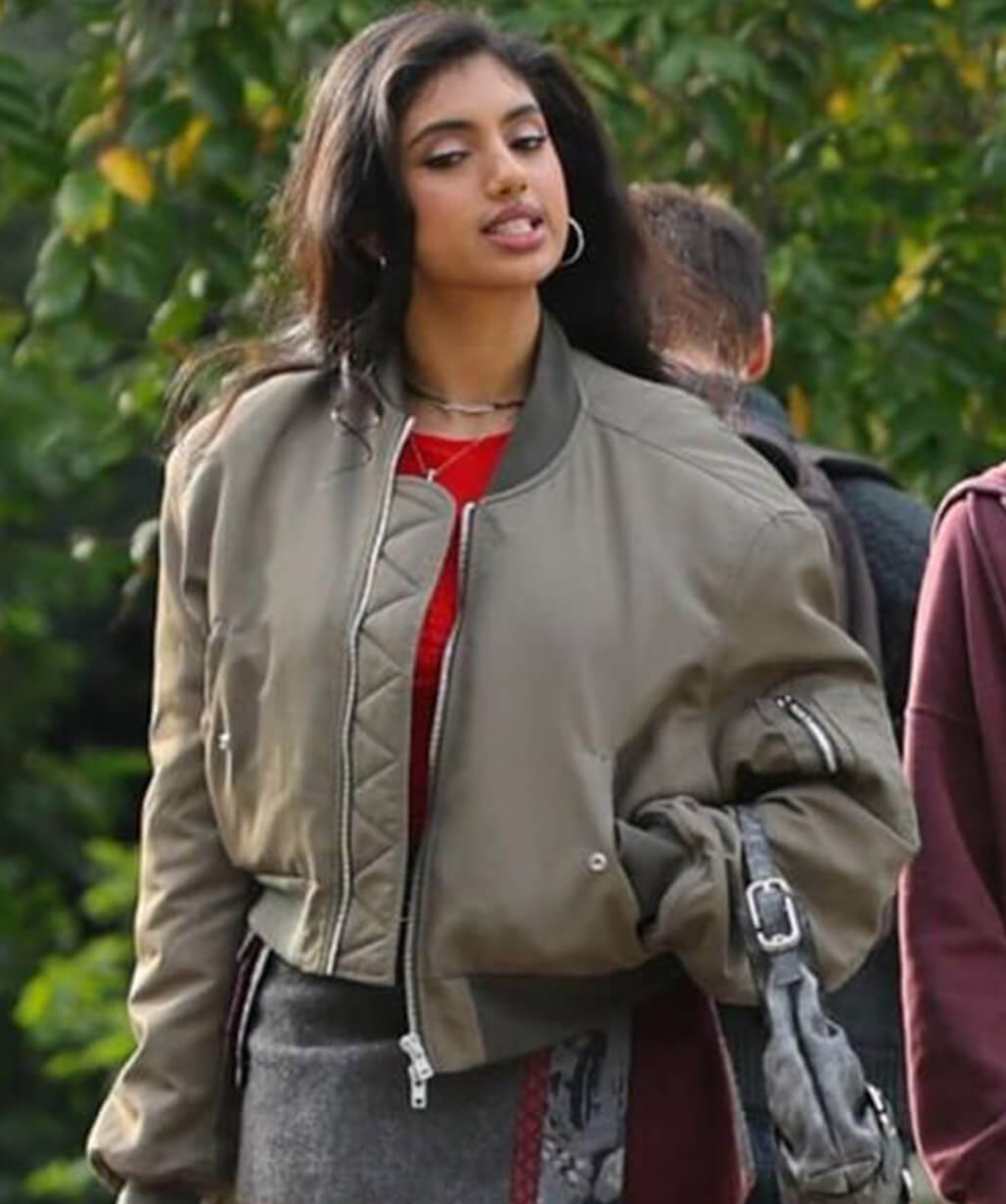 Avantika Not Suitable For Work 2026 Bomber Jacket
