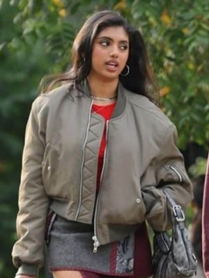 Avantika Not Suitable For Work 2026 Bomber Jacket