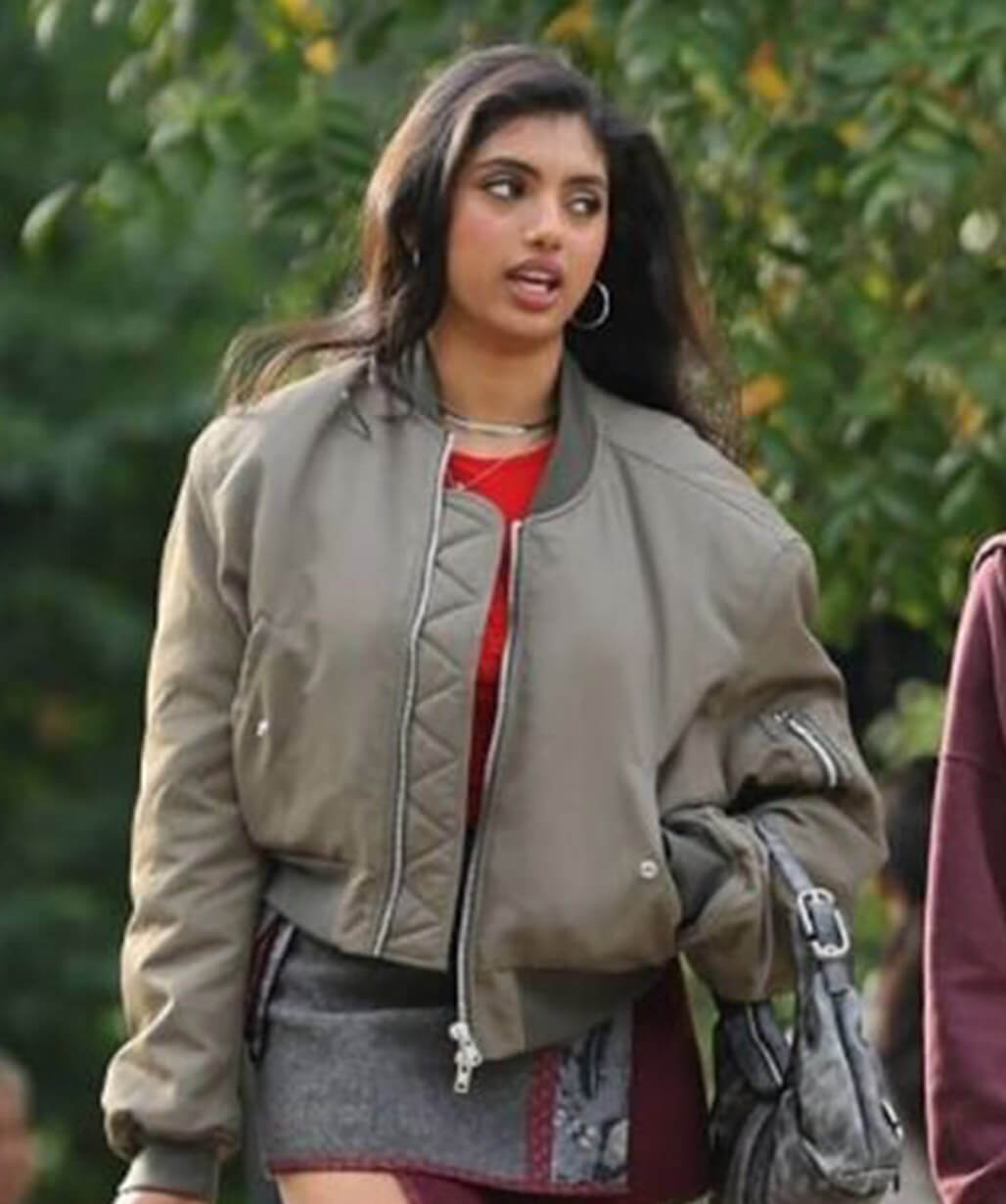 Avantika Not Suitable For Work 2026 Bomber Jacket