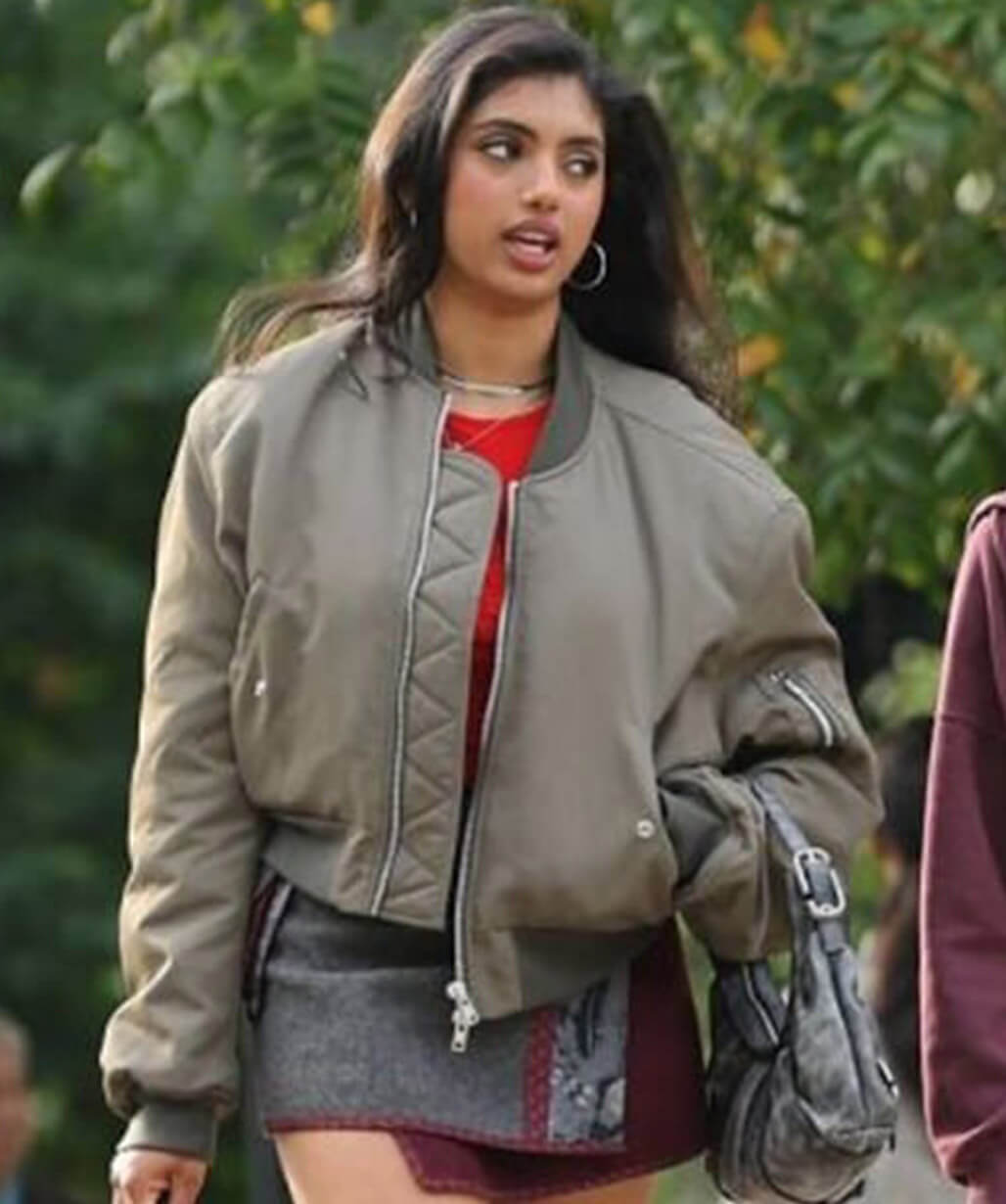 Avantika Not Suitable For Work 2026 Bomber Jacket