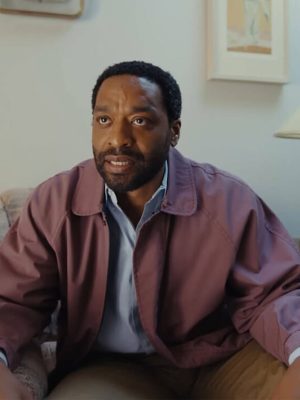 Backrooms 2026 Chiwetel Ejiofor Purple Cotton Jacket