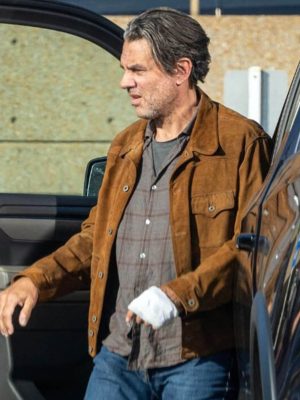 Bobby Cannavale Scarpetta 2026 Brown Suede Jacket