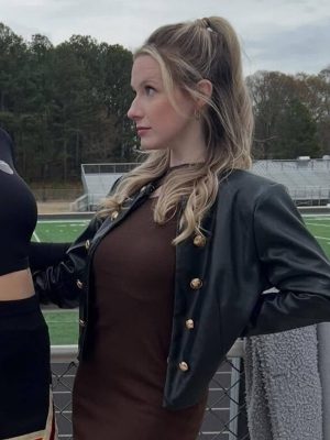 Bride for the Quarterback 2026 Christine Oswald Black Jacket