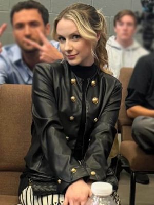 Bride for the Quarterback 2026 Christine Oswald Black Jacket