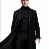 Citizen Vigilante 2026 Armie Hammer Black Wool Coat