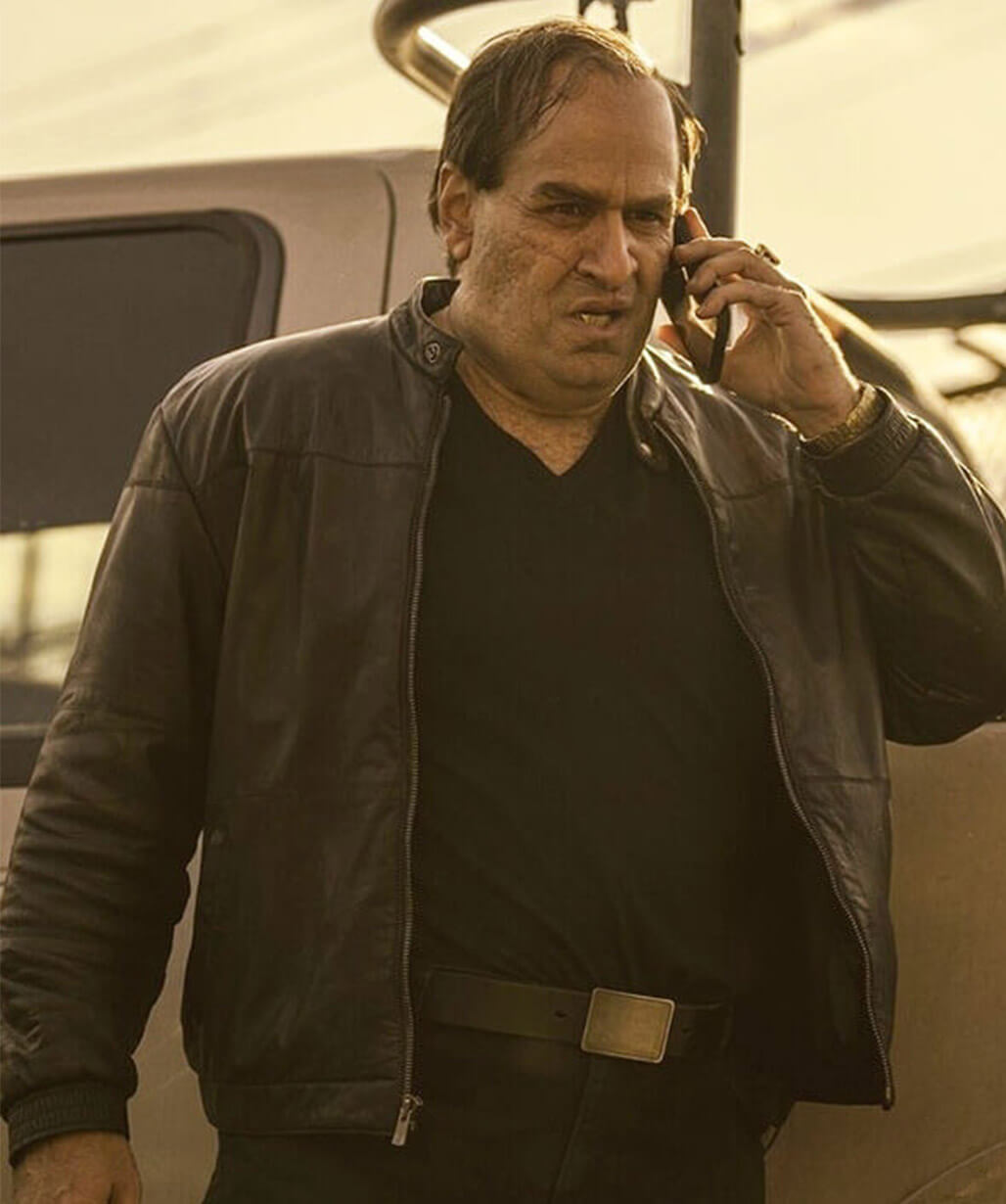 Colin Farell The Penguin S01 Black Leather Jacket