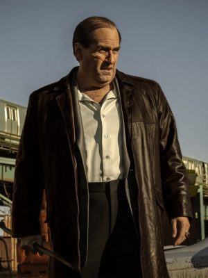 Colin Farell The Penguin S01 Brown Trench Coat