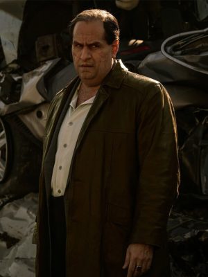 Colin Farell The Penguin S01 Brown Trench Coat