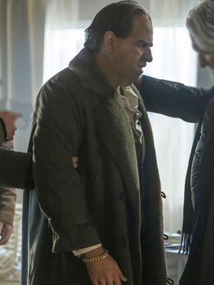 Colin Farell The Penguin S01 Grey Trench Coat