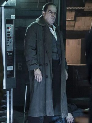 Colin Farell The Penguin S01 Grey Trench Coat